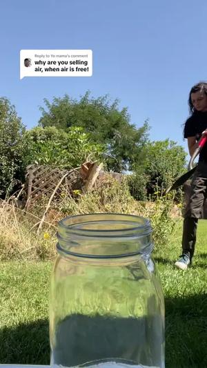 Replying to @Yo mama this is why i am selling jars of air on my tiktok shop! #air #airjar #airforsale #elishascreations #TikTokShop 